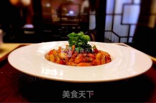 油爆河虾的做法步骤：10
