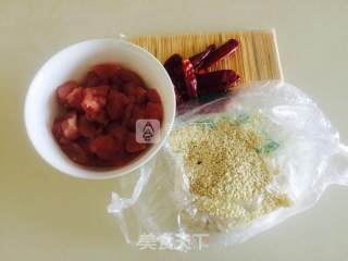 牙签肉的做法步骤：1