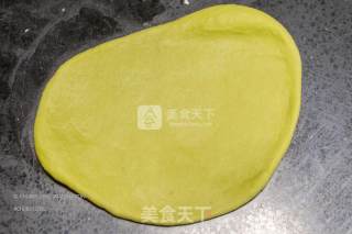 奶香抹茶红豆包（手揉版）的做法步骤：11