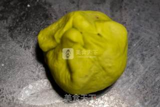 奶香抹茶红豆包（手揉版）的做法步骤：12