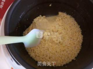 双色绿豆糕的做法步骤：2