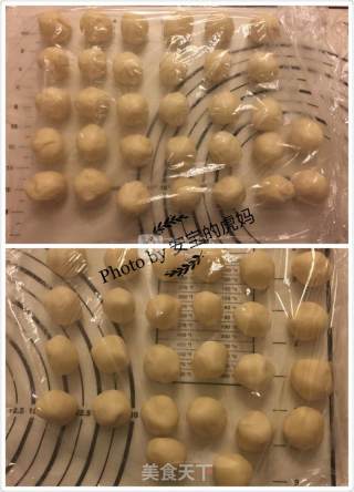 蛋黄酥的做法步骤：5