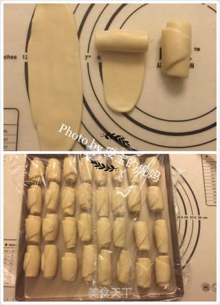 蛋黄酥的做法步骤：8