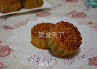 广式蛋黄月饼的做法步骤：19
