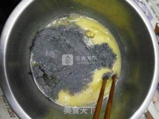 乌漆墨黑的蛋糕的做法步骤：3
