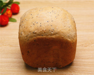 健康养生黑芝麻核桃吐司的做法步骤：8