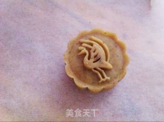 栗蓉皮豆沙月饼的做法步骤：15