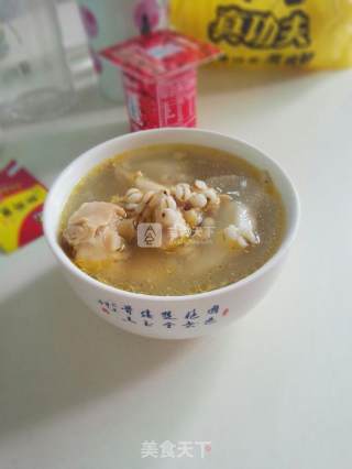 薏米山药鸡汤的做法步骤：5