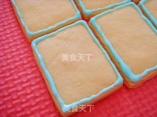鸟语花香饼干【创意糖霜饼干】的做法步骤：17