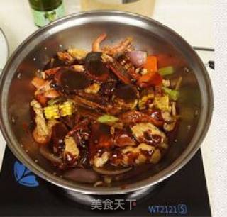 黄记煌三汁焖锅的做法步骤：7