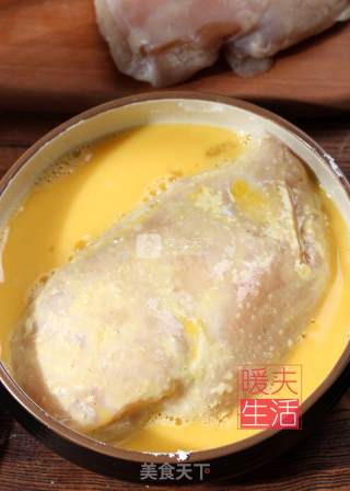 香酥鸡排的做法步骤：5