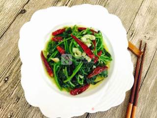 干椒薯叶的做法步骤：7