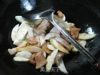 肉片长瓜煮粉丝的做法步骤：8