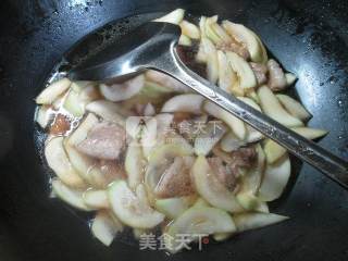 肉片长瓜煮粉丝的做法步骤：9