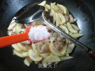 肉片长瓜煮粉丝的做法步骤：10