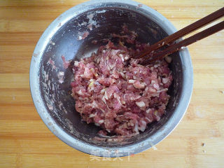 鹌鹑蛋香菇蒸肉饼的做法步骤：6