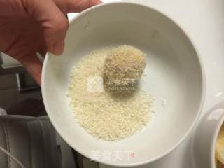红薯肉松球的做法步骤：10