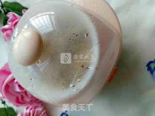 水嫩细滑完美 肉末蒸水蛋的做法步骤：9