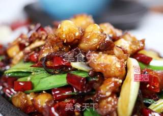 香辣鸡脆骨的做法步骤：7