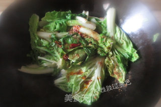 酸辣洋白菜的做法步骤：4