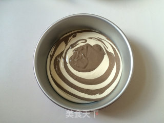 大理石纹戚风蛋糕的做法步骤：13