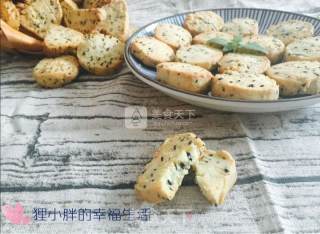 黑芝麻曲奇的做法步骤：9
