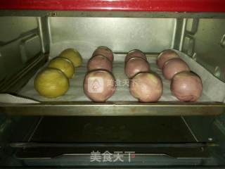 蛋黄酥的做法步骤：15