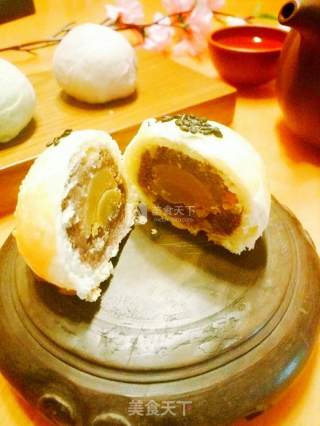 蛋黄酥的做法步骤：20