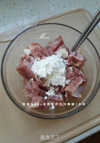 桂花糖醋骨的做法步骤：3
