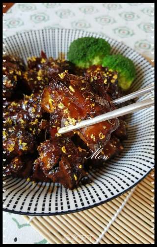 桂花糖醋骨的做法步骤：10