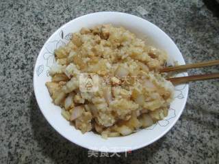 洋葱鸡肉糯米烧卖的做法步骤：8