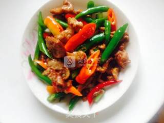 尖椒溜肉片的做法步骤：6