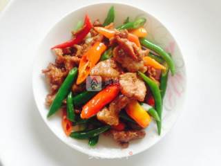尖椒溜肉片的做法步骤：7