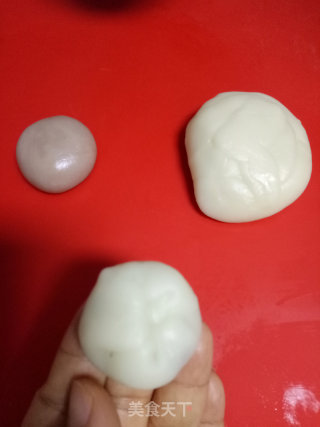 猫爪冰皮月饼的做法步骤：11