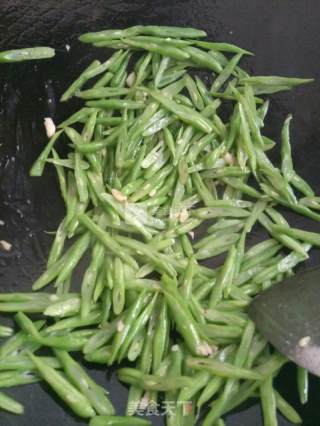 四季豆炒肉丝的做法步骤：6