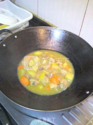 咖哩土豆鸡块的做法步骤：9