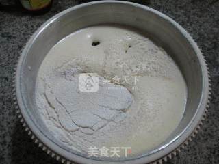 芝麻酱海绵蛋糕的做法步骤：5