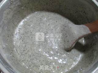 芝麻酱海绵蛋糕的做法步骤：6