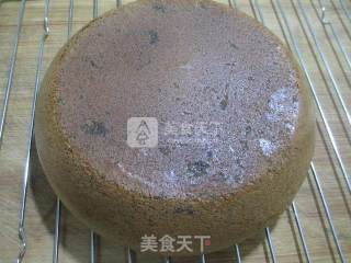 芝麻酱海绵蛋糕的做法步骤：13