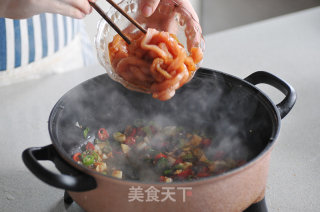 瘦肉炒香干的做法步骤：3