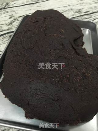 广式月饼之红豆蛋黄馅的做法步骤：7