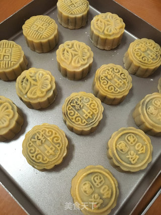 广式月饼之红豆蛋黄馅的做法步骤：25