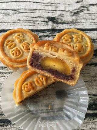 广式月饼之红豆蛋黄馅的做法步骤：31