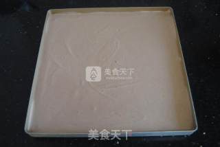 玫瑰巧克力蛋糕卷的做法步骤：10