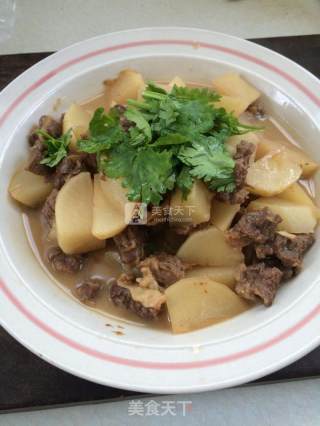 牛肉炖萝卜的做法步骤：9