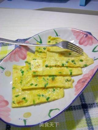 葱花鸡蛋饼的做法步骤：9
