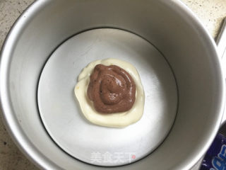 双色戚风蛋糕的做法步骤：14