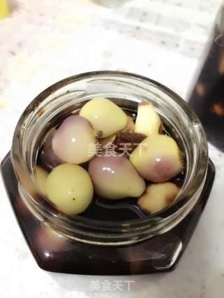 彩色辣椒酱油腌制的做法步骤：4