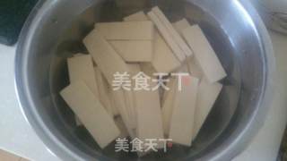 口水豆干的做法步骤：1