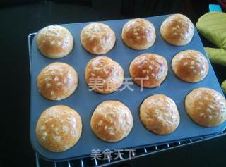 【学生族早餐】牛奶燕麦小餐包的做法步骤：9